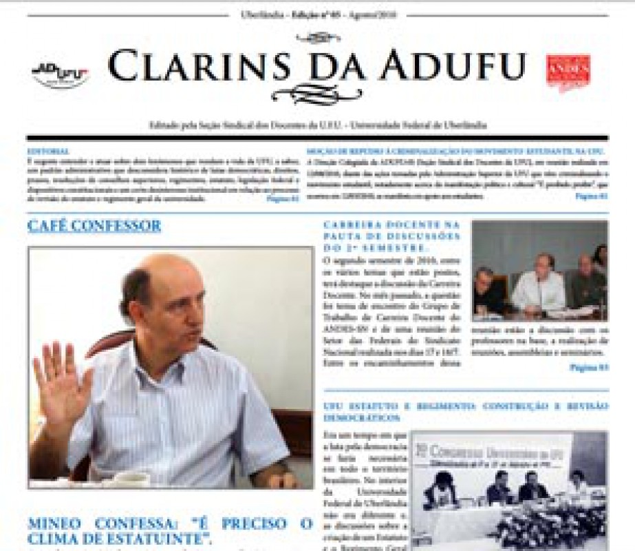 05 CLARINS ADUFU Nº 05 - AGOSTO DE 2010