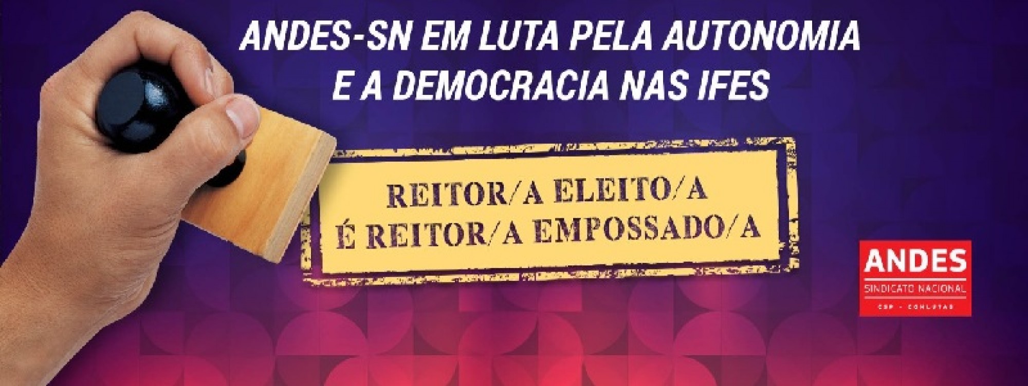 ANDES-SN repudia intervenção de Bolsonaro na escolha de reitora da UFG